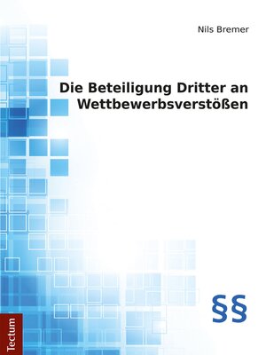 cover image of Die Beteiligung Dritter an Wettbewerbsverstößen